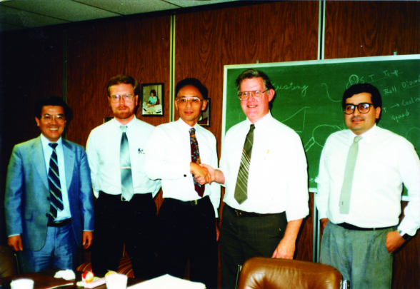 ポリケム社(アメリカ)にスプリットレスバンド製造ラインを輸出-1