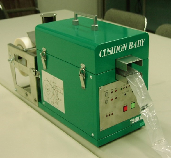 エアー緩衝材製造機 「クッションベービー」を発売-1