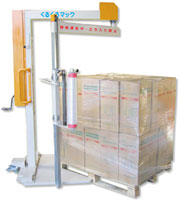 移動式手動型パレットストレッチ包装機「くるくるマック ver.1」販売開始-1