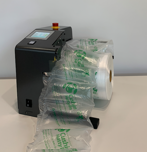 エアー緩衝材製造機「Cushion Hatty ver.5」を販売開始-1